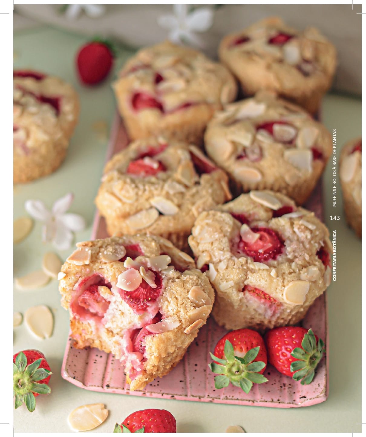 Muffins de morango